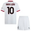 Conjunto (Camiseta+Pantalón Corto) AC Milan Rafael Leao 10 Segunda Equipación 2024-25 - Niño